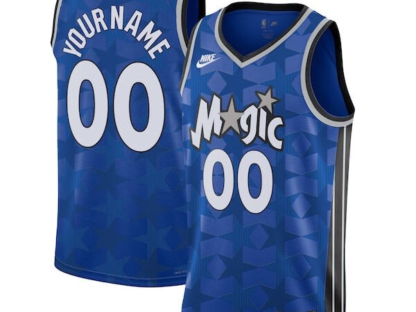 Orlando Magic Nike Unisex 2023/24 Swingman Custom Jersey – Classic Edition - Blue