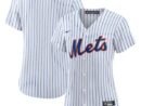 New York Mets Nike Women's Home Blank Replica Jersey - White