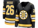 Andrew Peeke Boston Bruins  Women's Home Breakaway Player Jersey - Black
