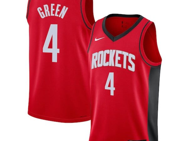Jalen Green Houston Rockets Nike Youth Swingman Jersey - Icon Edition - Red