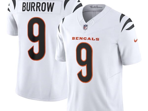 Joe Burrow Cincinnati Bengals Nike Vapor F.U.S.E. Limited Jersey - White/Orange