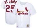 Mark McGwire St. Louis Cardinals 1998 Home Cooperstown Collection Baseball Jersey - White