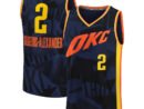 Shai Gilgeous-Alexander Oklahoma City Thunder Unisex Swingman Jersey - City Edition - Navy