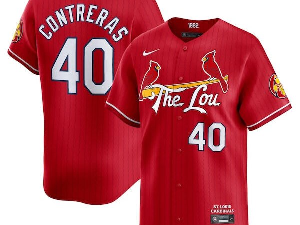 Willson Contreras St. Louis Cardinals Nike 2024 City Connect Limited Player Jersey - Red
