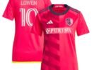 Eduard Löwen St. Louis City SC adidas Women's 2024 CITY Kit Replica Jersey - Red