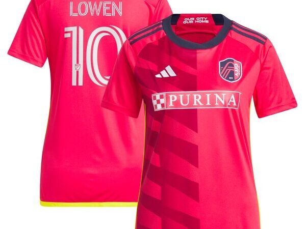 Eduard Löwen St. Louis City SC adidas Women's 2024 CITY Kit Replica Jersey - Red