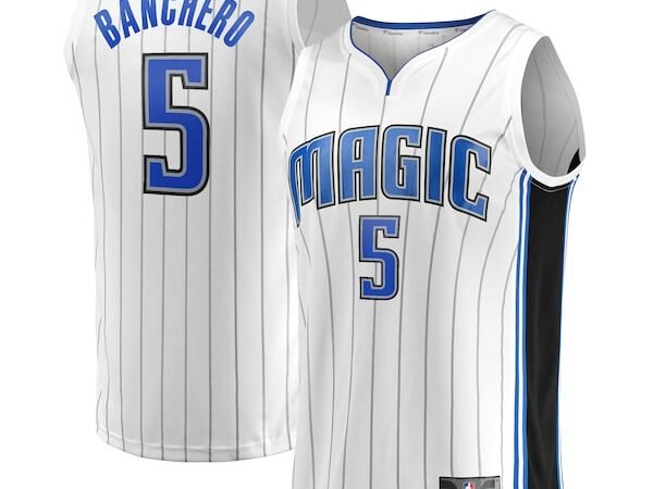 Paolo Banchero Orlando Magic  Fast Break Association Jersey - White