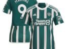 Anthony Martial Manchester United adidas Women's 2023/24 Away Replica Player Jersey - Green/Red
