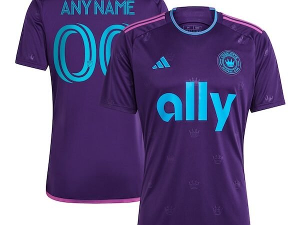 Charlotte FC adidas 2023 Crown Jewel Kit Replica Custom Jersey - Purple
