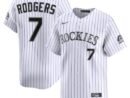 Brendan Rodgers Colorado Rockies Nike Home Limited Player Jersey - White