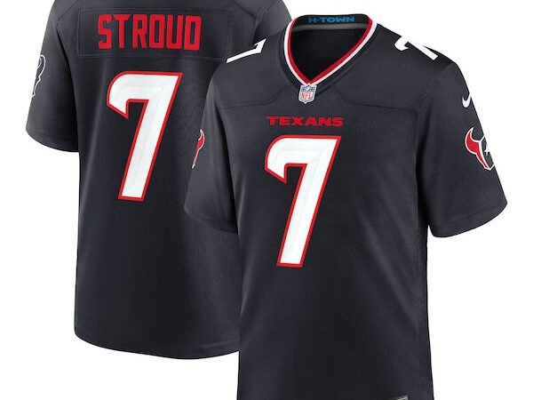 C.J. Stroud Houston Texans Nike Game Jersey - Navy/Red/White