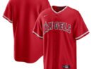 Los Angeles Angels Nike Alternate Replica Team Jersey - Red