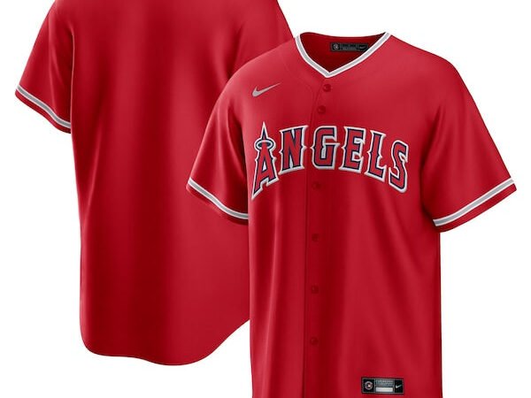 Los Angeles Angels Nike Alternate Replica Team Jersey - Red