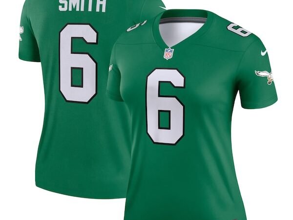 DeVonta Smith Philadelphia Eagles Nike Women's Alternate Legend Player Jersey - Kelly Green/Black