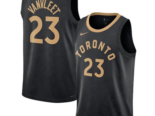Fred VanVleet Toronto Raptors Nike Unisex 2022/23 Swingman Jersey - City Edition - Black