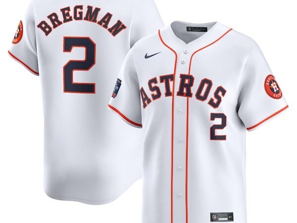 Alex Bregman Houston Astros Nike 2024 MLB World Tour Mexico City Series Home Limited Player Jersey - White