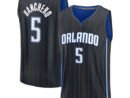 Paolo Banchero Orlando Magic  Youth Fast Break Replica Player Jersey - Icon Edition - Black
