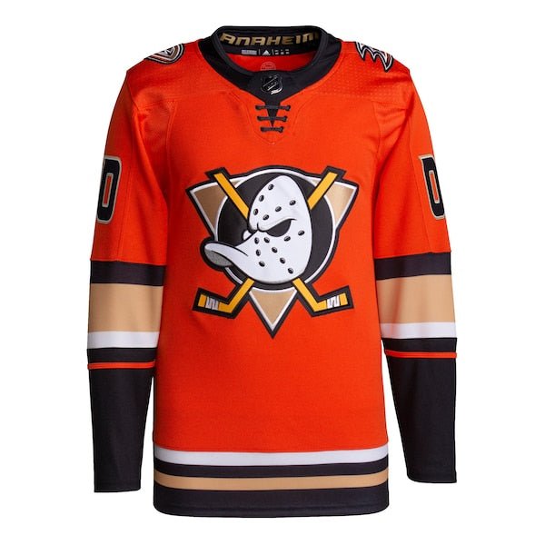 Anaheim Ducks adidas Alternate Primegreen Authentic Custom Jersey - Orange