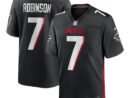 Bijan Robinson Atlanta Falcons Nike Youth Game Jersey - Black