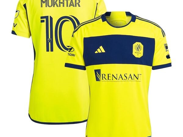 Hany Mukhtar Nashville SC adidas 2024 The 615 Kit Authentic Player Jersey - Yellow
