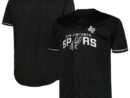 San Antonio Spurs Profile Big & Tall Pop Jersey - Black