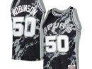 David Robinson San Antonio Spurs 1998/99 Hardwood Classics Marble Swingman Jersey - Black