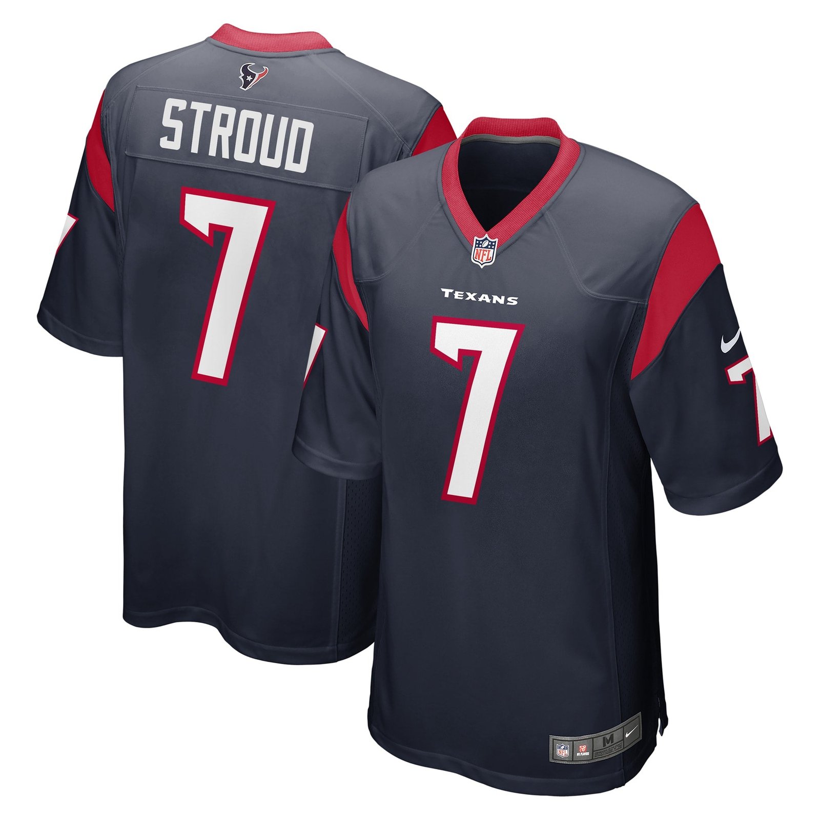 CJ Stroud Houston Texans Nike 2023 NFL Draft First Round Pick Alternate Game Jersey - Red/Navy/White