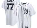 Andy Ibanez Detroit Tigers Nike Home Replica Jersey - White
