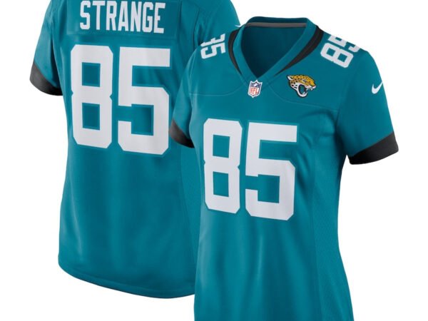 Brenton Strange Jacksonville Jaguars Nike Women's Team Game Jersey -  Teal