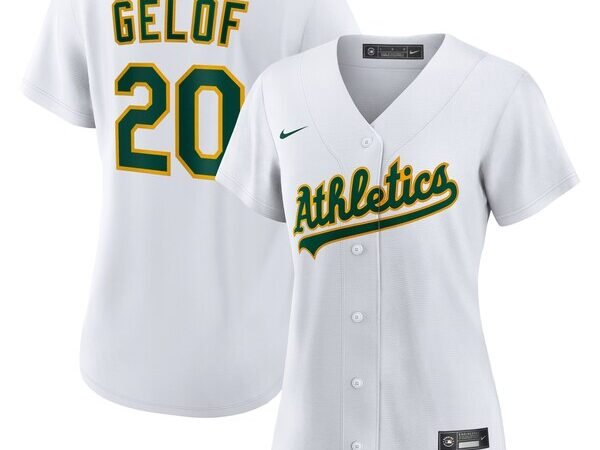 Zack Gelof Athletics Nike Women's Home Replica Jersey - White