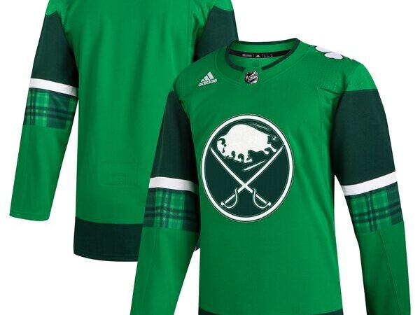 Buffalo Sabres adidas 2023 St. Patrick's Day Primegreen Authentic Jersey - Kelly Green