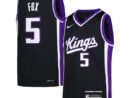 De'Aaron Fox Sacramento Kings Nike Youth Swingman Jersey - Icon Edition - Purple
