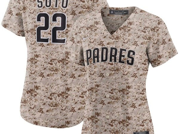Juan Soto San Diego Padres Nike Women's USMC Alternate Replica Player Jersey - Camo