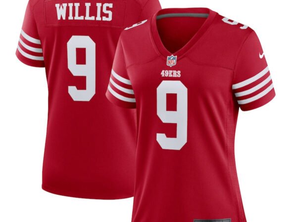 Brayden Willis San Francisco 49ers Nike Women's Team Game Jersey - Scarlet