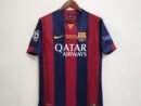 Leo Messi Barcelona 2014-15 Home UCL Final Vintage Jersey