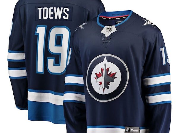 Jonathan Toews Winnipeg Jets  Home Breakaway Jersey - Navy