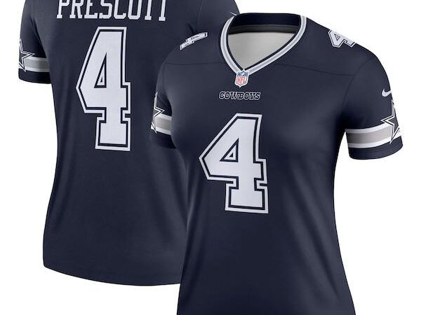 Dak Prescott Dallas Cowboys Nike Women's Legend Player Jersey - Navy/White