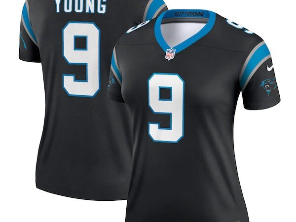 Bryce Young Carolina Panthers Nike Women's Legend Jersey - Black