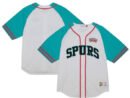 San Antonio Spurs Practice Day Baseball Jersey - White