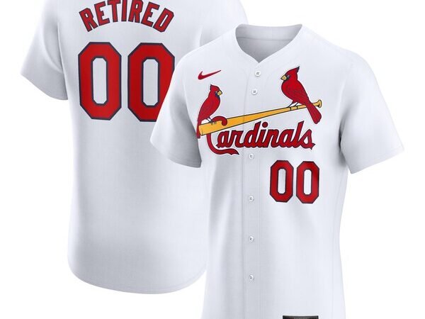 St. Louis Cardinals Nike Home Elite Pick-A-Player Retired Roster Jersey - White