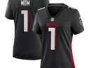 Number 1 Mom Atlanta Falcons Nike Women's Game Jersey - Black