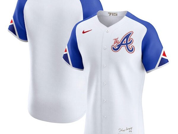 Atlanta Braves Nike City Connect Elite Jersey - White