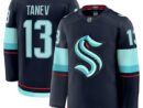 Brandon Tanev Seattle Kraken  Home Premium Jersey - Deep Sea Blue