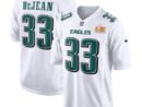 Cooper DeJean Philadelphia Eagles Nike Super Bowl LIX Fashion Game Jersey - Tundra White