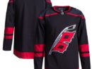 Carolina Hurricanes adidas Home Primegreen Authentic Jersey - Black