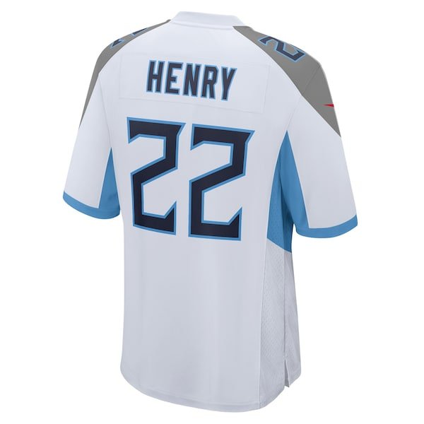 Derrick Henry Tennessee Titans Nike Youth Game Jersey - White/Light Blue/Navy