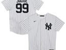 Aaron Judge New York Yankees Nike Preschool Home Replica 2.0 Player Jersey - White
