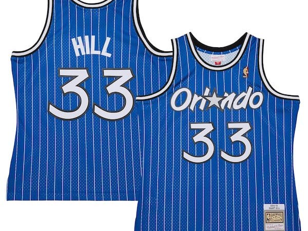 Grant Hill Orlando Magic  2004/05 Hardwood Classics Swingman Jersey - Blue