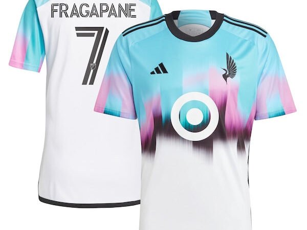 Franco Fragapane Minnesota United FC adidas 2023 The Northern Lights Kit Replica Jersey - White