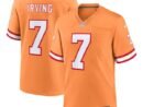 Bucky Irving Tampa Bay Buccaneers Nike Alternate Game Jersey -  Orange/Red
